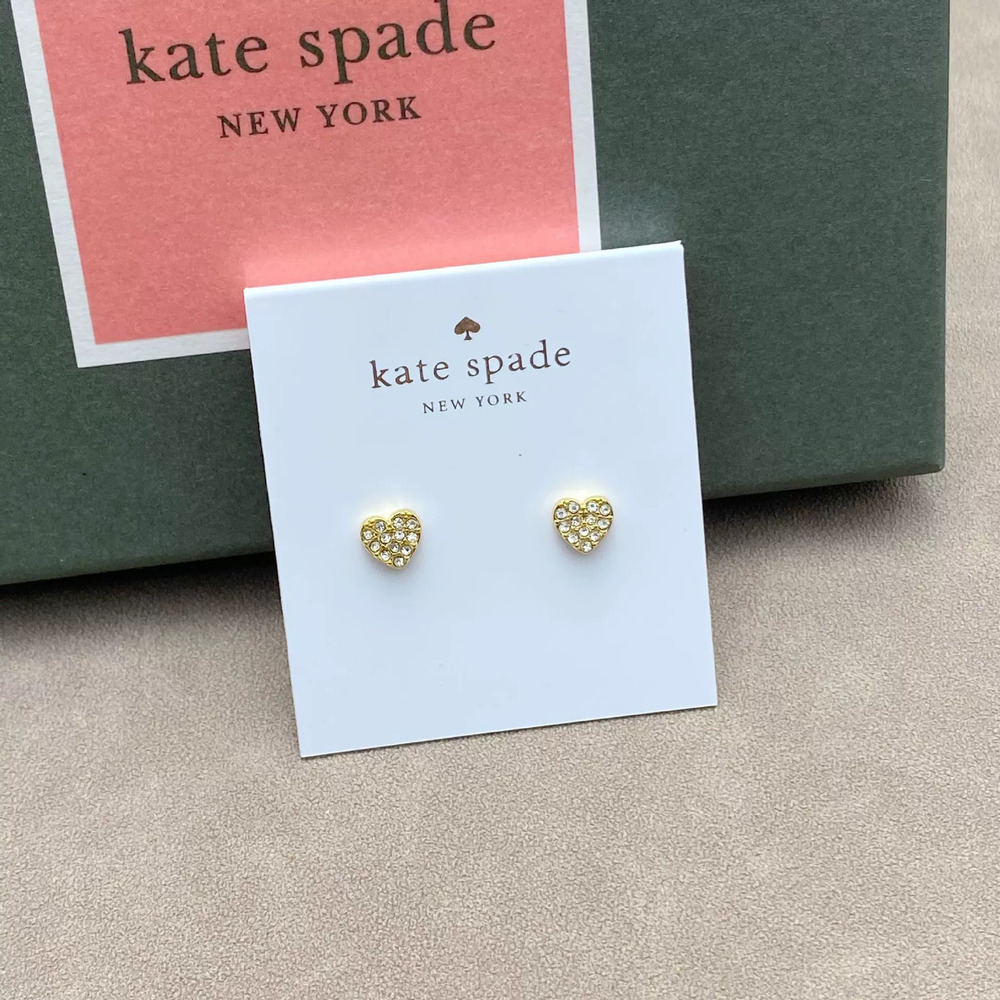 kate spade Mini Heart Stud Earrings Cartilage